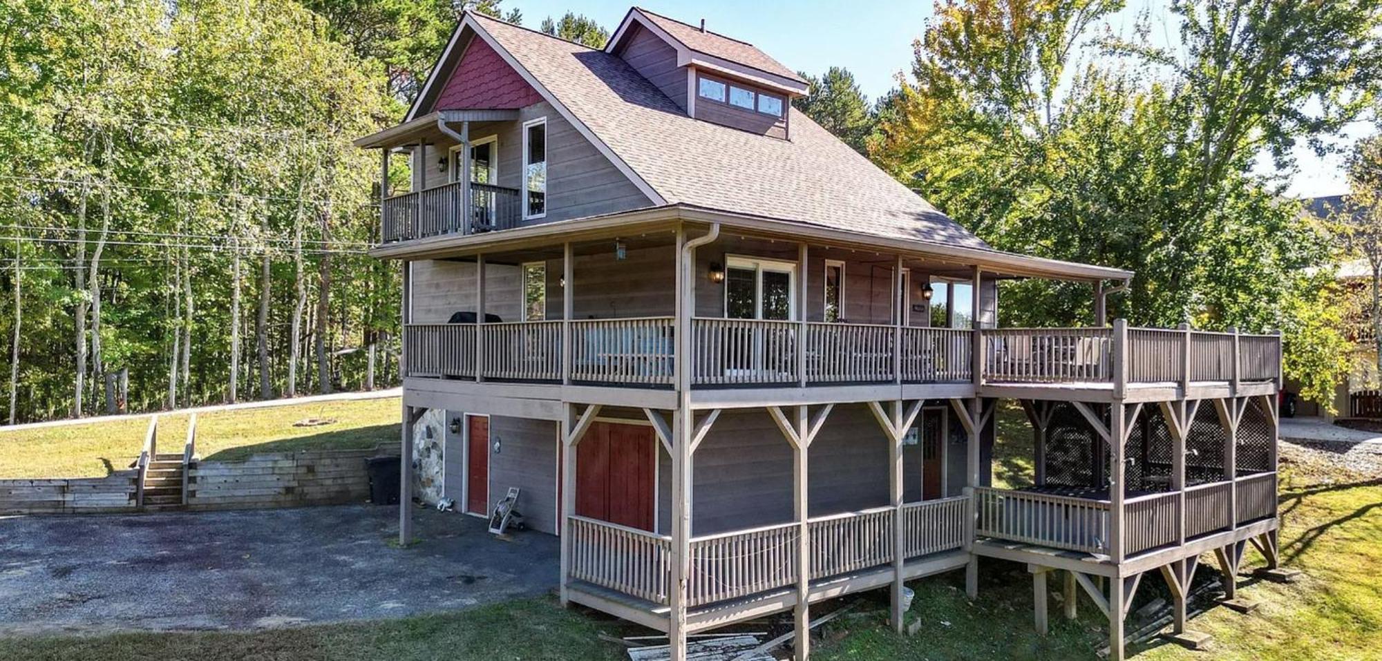 Birds Eye Cabin - Sunset & Starry Retreat Pet Friendly W Private Hottub, Fire Pit And Game Room Елиджей Екстериор снимка